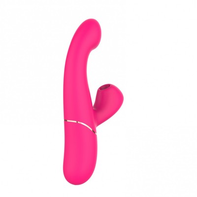 Foto 5 do produto Vibrador Estimulador de Ponto G e Clitóris em Silicone com 10 Modos de Pulsação e 7 Movimentos - I-moon Qihua | 11 x 3,3 cm | Disponível em 2 Cores