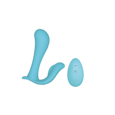 Foto 11 do produto Vibrador Estimulador de Ponto G e Clitóris em Silicone com 10 Modos de Vibração, Controle Remoto sem Fio e Recarregável - Intt Heaven | 11 x 3,1 cm | Disponível em 3 Cores