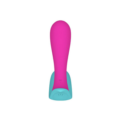 Foto 6 do produto Vibrador Estimulador de Ponto G e Clitóris em Silicone com 10 Modos de Vibração, Controle Remoto sem Fio e Recarregável - Intt Heaven | 11 x 3,1 cm | Disponível em 3 Cores