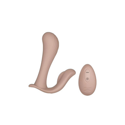 Foto 8 do produto Vibrador Estimulador de Ponto G e Clitóris em Silicone com 10 Modos de Vibração, Controle Remoto sem Fio e Recarregável - Intt Heaven | 11 x 3,1 cm | Disponível em 3 Cores