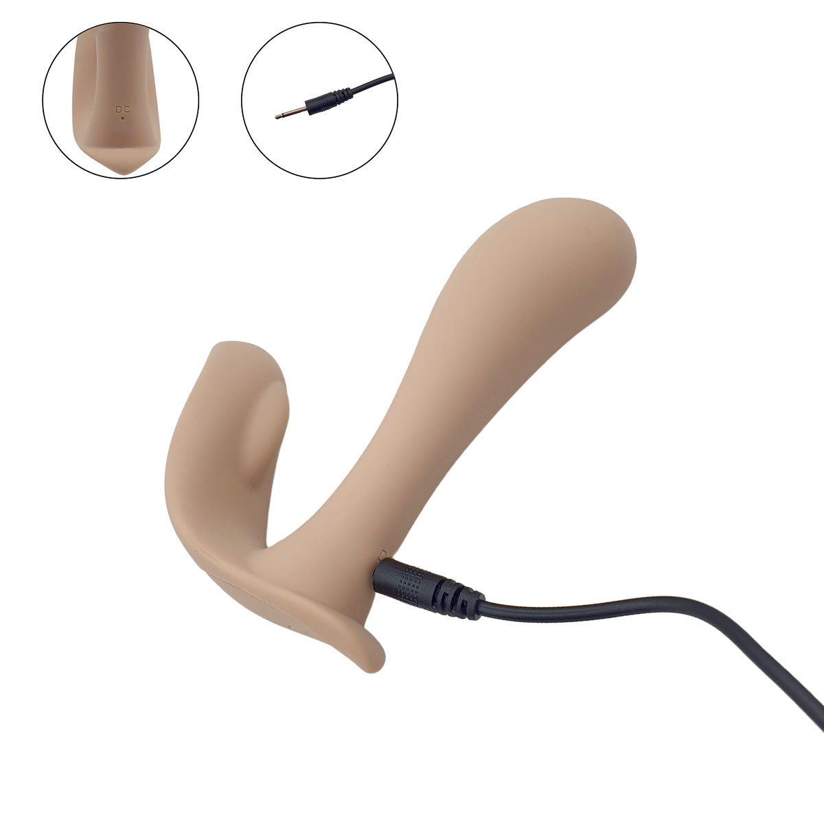 Vibrador Estimulador de Ponto G e Clitóris em Silicone com 10 Modos de Vibração, Controle Remoto sem Fio e Recarregável - Intt Heaven | 11 x 3,1 cm | Disponível em 3 Cores - 9