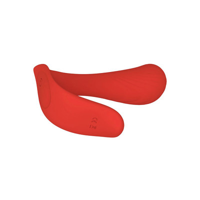 Foto 3 do produto Vibrador Estimulador de Ponto G e Clitóris em Silicone com 10 Modos de Vibração, Motor Duplo e Controle Remoto sem Fio - Intt Heaven Luxury | 11 x 3,1 cm
