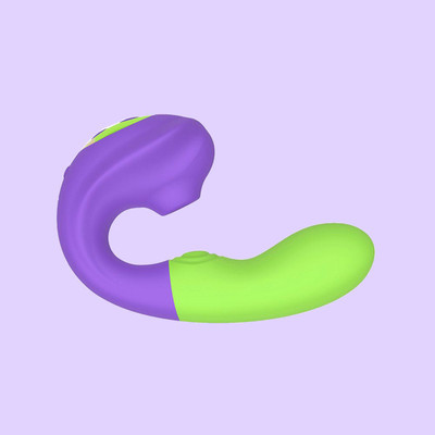 Foto 9 do produto Vibrador Estimulador de Ponto G e Clitóris em Silicone com 10 Modos de Vibração e Pulsação, Motor Duplo - Intt Orgasmic | 10,5 x 9,2 cm | Disponível em 3 Cores