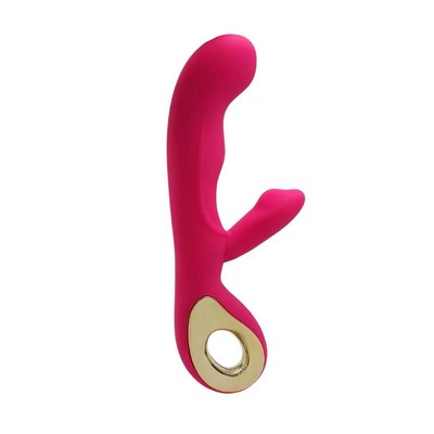 Foto 3 do produto Vibrador Estimulador de Ponto G e Clitóris em Silicone com 10 Modos de Vibração, Recarregável - Intt Toys Sex Angel | 10 x 3,2 cm