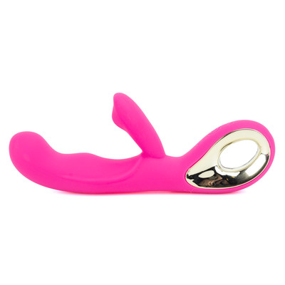 Foto 2 do produto Vibrador Estimulador de Ponto G e Clitóris em Silicone com 10 Modos de Vibração, Recarregável - Inspur II | Disponível em 2 Cores