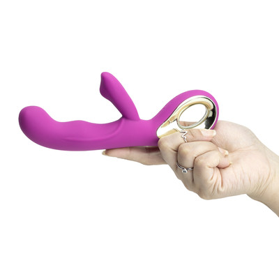 Vibrador Estimulador de Ponto G e Clitóris em Silicone com 10 Modos de Vibração, Recarregável - Inspur II | Disponível em 2 Cores