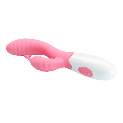 Foto 4 do produto Vibrador Estimulador de Ponto G e Clitóris em Silicone com 30 Modos de Vibração - Pretty Love Hyman | 10 x 3 cm | Disponível em 2 cores