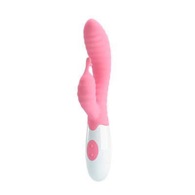 Foto 5 do produto Vibrador Estimulador de Ponto G e Clitóris em Silicone com 30 Modos de Vibração - Pretty Love Hyman | 10 x 3 cm | Disponível em 2 cores