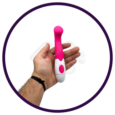 Foto 11 do produto Vibrador Estimulador de Ponto G e Clitóris em Silicone com 30 Modos de Vibrações - Pretty Love Charles | Disponível em 2 Cores