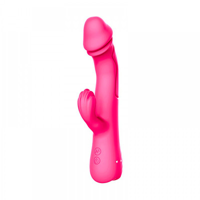 Foto 1 do produto Vibrador Estimulador de Ponto G e Clítoris em Silicone Super Macio com 10 Modos de Vibração - Hantewei Vibrators AV-04 | 11 x 3,5 cm | Disponível em 3 Cores