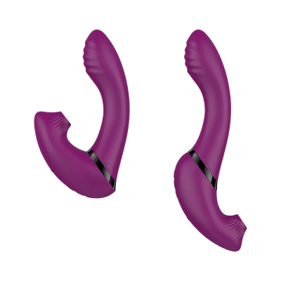 Foto 3 do produto Vibrador Estimulador de Ponto G e Clitóris com Sistema Giratório, 2 Motores, 7 Modos de Vibração e Pulsação - Topo Toys Spin ll | 12 x 3,6 cm