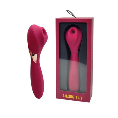 Vibrador Estimulador de Ponto G e Clitóris com 9 Modos de Pulsação e 9 Tipos de Vibração - S-Hande Dr. Love - 9 x 3,3 cm | Disponível em 2 Cores