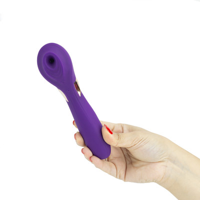 Vibrador Estimulador de Ponto G e Clitóris com 9 Modos de Pulsação e 9 Tipos de Vibração - S-Hande Dr. Love - 9 x 3,3 cm | Disponível em 2 Cores