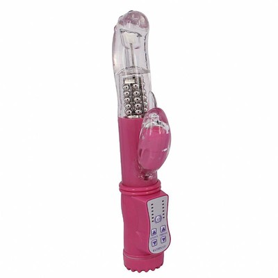 Vibrador Estimulador de Ponto G e de Clítoris com Textura Rotativa, 36 Modos de Vibrações e 8 Velocidades de Rotações - SI Rotativo | Disponível em 2 Cores