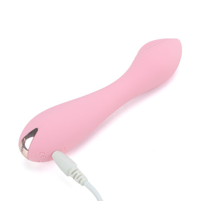 Foto 3 do produto Vibrador Estimulador de Ponto G e Clitóris com Texturas Massageadoras, 10 Modos de Vibração e Recarregável - Topo Toys Fairy | 7,8 x 2,3 cm