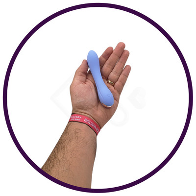 Foto 6 do produto Vibrador Estimulador de Ponto G e Clitóris com Texturas Massageadoras e 10 Modos de Vibração - Vibrator Fairy | 8,5 x 2,6 cm