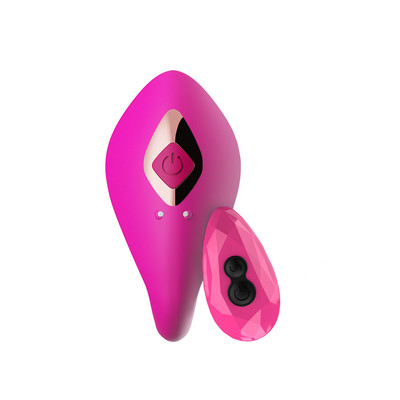Foto 3 do produto Vibrador Estimulador de Clitóris e Ponto G com Texturas Massageadoras, 7 Modos de Vibração e Controle Remoto Sem Fio - Dibe Orgasm Clitorial Super Vibrators - 9,5 x 2,8 cm