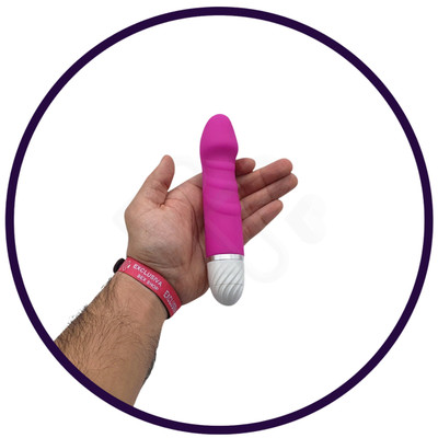 Foto 12 do produto Vibrador Estimulador de Ponto G e Clitóris com Vibração Multivelocidade e Texturas Massageadoras - Female Vibrators | 11,8 x 3,4 cm | Disponível em 2 Cores