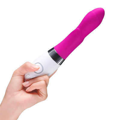 Foto 4 do produto Vibrador Estimulador do Ponto G com Exclusivo Desenho em Relevo de Pétalas, Bateria Recárregavel, 5 Modos de Vibração e a Prova D' Água - LELO Iris - 22 x 4 cm | Cor: Pink