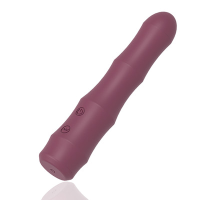 Foto 2 do produto Vibrador Estimulador de Ponto G Feito em Silicone com 10 Modos de Vibrações - Mr. Jones | 10,5 x 2,8 cm