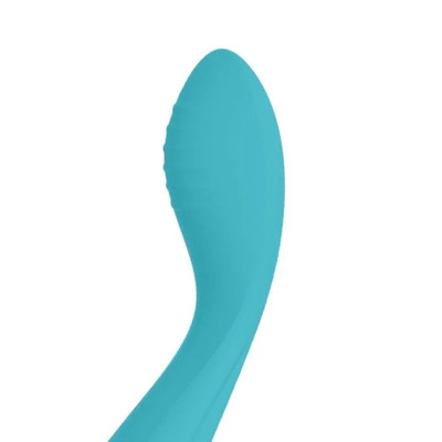 Foto 2 do produto Vibrador Estimulador de Ponto G Flexível em Silicone com 10 Modos de Vibração e Carregamento Via Cabo USB - Intt Toys Feeling Good | 13 x 2,5 cm