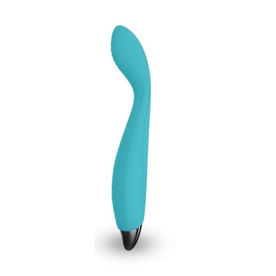 Foto 3 do produto Vibrador Estimulador de Ponto G Flexível em Silicone com 10 Modos de Vibração e Carregamento Via Cabo USB - Intt Toys Feeling Good | 13 x 2,5 cm