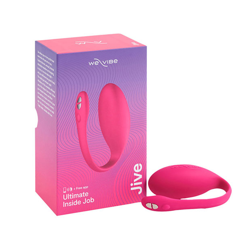 Vibrador de Ponto G e Clitóris em Silicone com 10 Modos de Vibração, Recarregável via Cabo USB e Controle por Aplicativo - We-Vibe Jive | Disponível em 2 Cores - 7