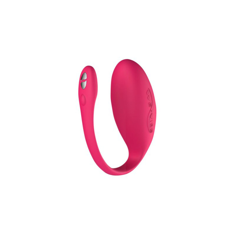 Vibrador de Ponto G e Clitóris em Silicone com 10 Modos de Vibração, Recarregável via Cabo USB e Controle por Aplicativo - We-Vibe Jive | Disponível em 2 Cores - 10