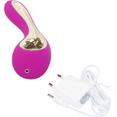 Foto 3 do produto Vibrador Estimulador de Ponto G Recarregável com 6 Modos de Vibrações, Controle de Intensidade e Resistencia à Água - Lelo Isla | Cor: Rosa