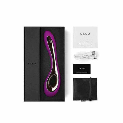 Foto 6 do produto Vibrador Estimulador de Ponto G Recarregável com 6 Modos de Vibrações, Controle de Intensidade e Resistencia à Água - Lelo Isla | Cor: Rosa