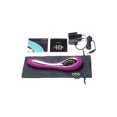 Foto 7 do produto Vibrador Estimulador de Ponto G Recarregável com 6 Modos de Vibrações, Controle de Intensidade e Resistencia à Água - Lelo Isla | Cor: Rosa