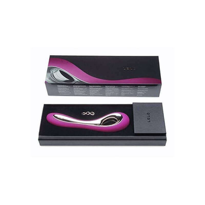 Foto 8 do produto Vibrador Estimulador de Ponto G Recarregável com 6 Modos de Vibrações, Controle de Intensidade e Resistencia à Água - Lelo Isla | Cor: Rosa