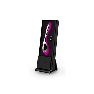 Foto 9 do produto Vibrador Estimulador de Ponto G Recarregável com 6 Modos de Vibrações, Controle de Intensidade e Resistencia à Água - Lelo Isla | Cor: Rosa