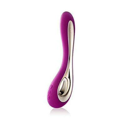 Foto 2 do produto Vibrador Estimulador de Ponto G Recarregável com 6 Modos de Vibrações, Controle de Intensidade e Resistencia à Água - Lelo Isla | Cor: Rosa