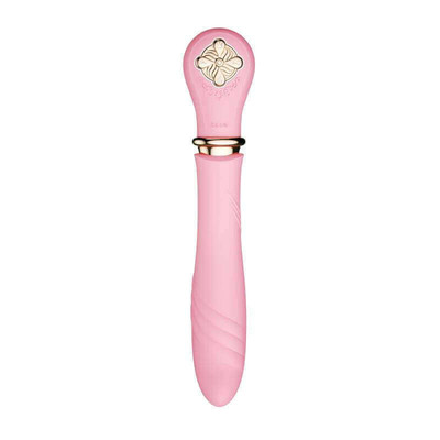 Vibrador Estimulador de Ponto G Recarregável com 6 Modos de Vibrações Silenciosas, Modo Turbo e Auto Aquecimento Resistente a Respingos - Zalo Sweet Magic Desire | Disponível em 2 Cores