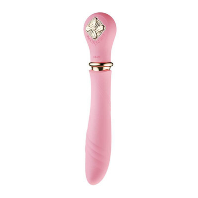 Foto 2 do produto Vibrador Estimulador de Ponto G Recarregável com 6 Modos de Vibrações Silenciosas, Modo Turbo e Auto Aquecimento Resistente a Respingos - Zalo Sweet Magic Desire | Disponível em 2 Cores