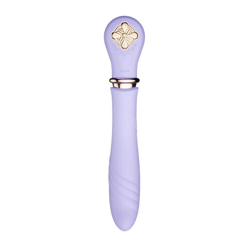Vibrador Estimulador de Ponto G Recarregável com 6 Modos de Vibrações Silenciosas, Modo Turbo e Auto Aquecimento Resistente a Respingos - Zalo Sweet Magic Desire | Disponível em 2 Cores - 6