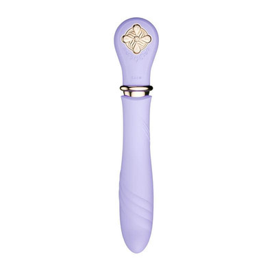 Foto 6 do produto Vibrador Estimulador de Ponto G Recarregável com 6 Modos de Vibrações Silenciosas, Modo Turbo e Auto Aquecimento Resistente a Respingos - Zalo Sweet Magic Desire | Disponível em 2 Cores