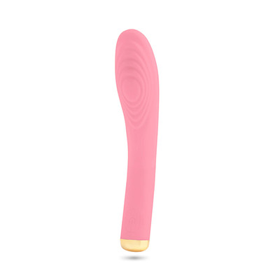Foto 2 do produto Vibrador Estimulador de Ponto G Recarregável com 7 Modos de Vibração e Resistente à Água - Adão & Eva Super Vibes Curvy | 12 x 3,4 cm