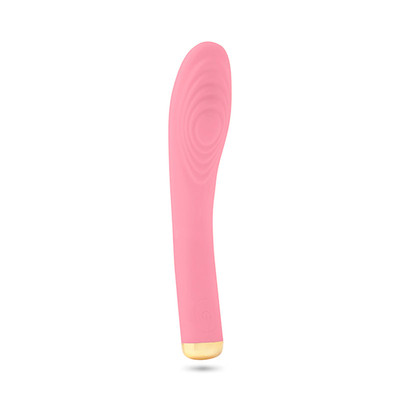 Foto 3 do produto Vibrador Estimulador de Ponto G Recarregável com 7 Modos de Vibração e Resistente à Água - Adão & Eva Super Vibes Curvy | 12 x 3,4 cm
