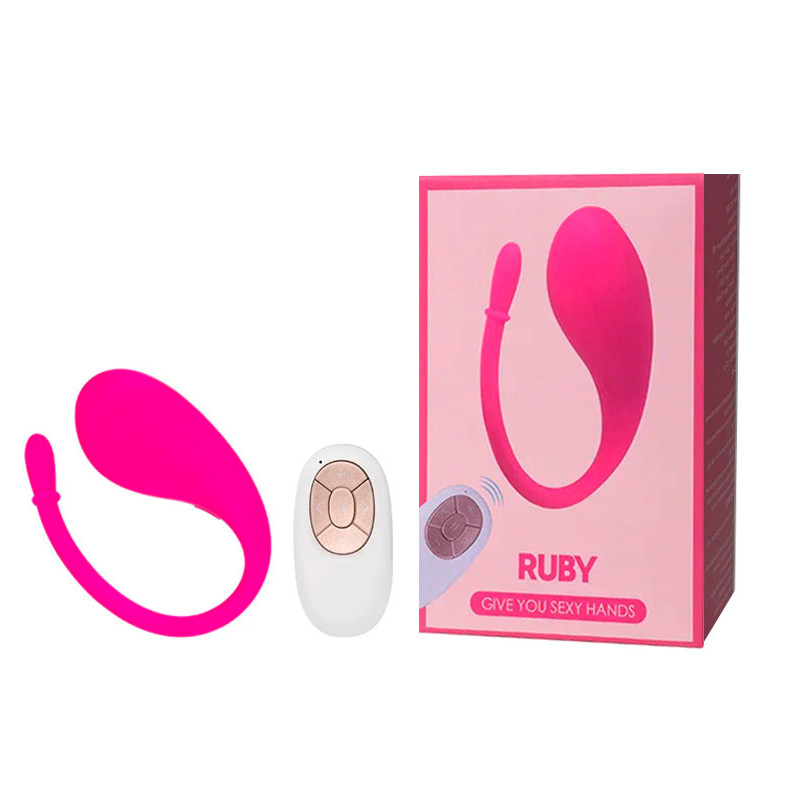 Vibrador Estimulador de Ponto G Recarregável em Silicone com 5 Modos de Vibração e 5 Níveis de Intensidade - S-Hande Ruby II | 9 x 3,5 cm - 2