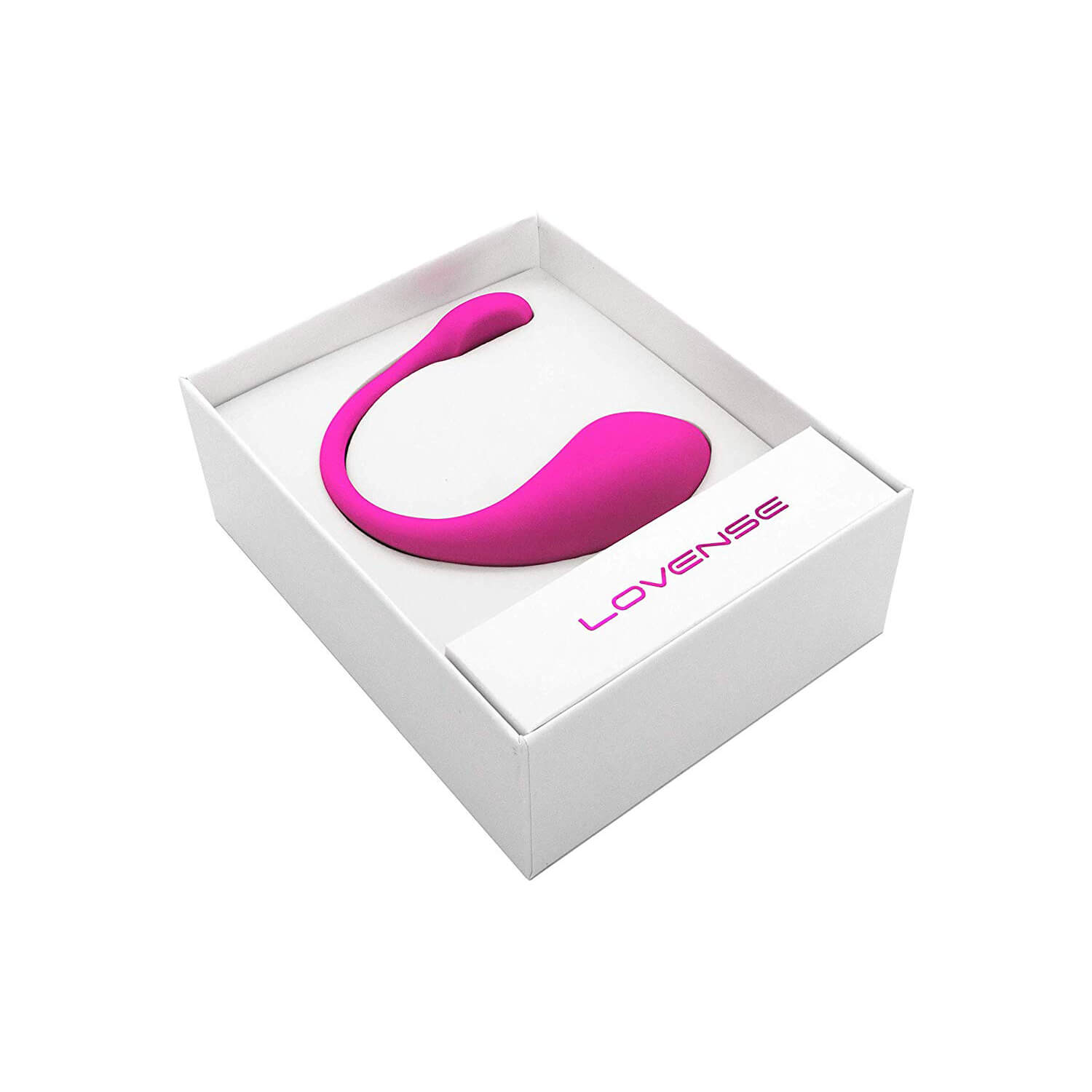 Vibrador Estimulador de Ponto G Recarregável em Silicone com 7 Modos de Vibração e Controle por Aplicativo - Lovense Lush II | 7,6 x 3,7 cm - 3