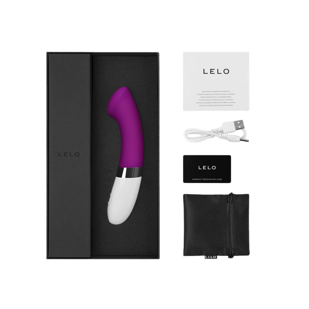 Vibrador Estimulador de Ponto G Recarregável em Silicone com 8 Modos de Vibração e Resistente à Água - Lelo Gigi 2 | Disponível em 4 Cores - 5