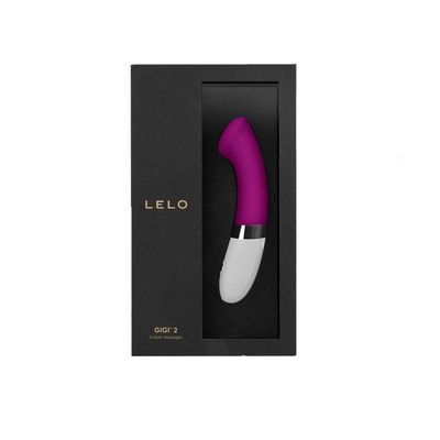 Foto 6 do produto Vibrador Estimulador de Ponto G Recarregável em Silicone com 8 Modos de Vibração e Resistente à Água - Lelo Gigi 2 | Disponível em 4 Cores