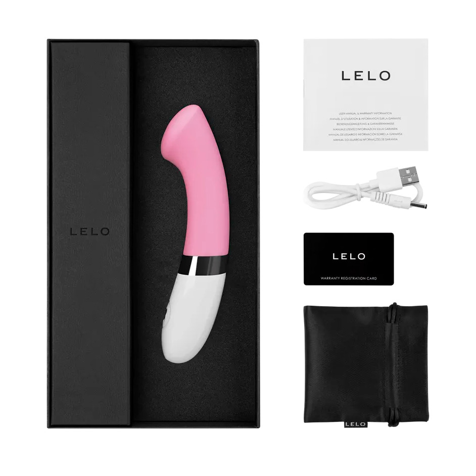 Vibrador Estimulador de Ponto G Recarregável em Silicone com 8 Modos de Vibração e Resistente à Água - Lelo Gigi 2 | Disponível em 4 Cores - 11