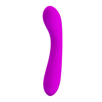 Foto 2 do produto Vibrador Estimulador de Ponto G Recarregável em Soft Touch com 30 Modos de Vibração - Pretty Love Tony - 16 x 3,1 cm