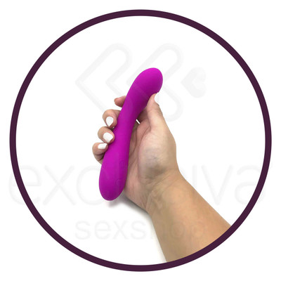 Foto 8 do produto Vibrador Estimulador de Ponto G Recarregável em Soft Touch com 30 Modos de Vibração - Pretty Love Tony - 16 x 3,1 cm