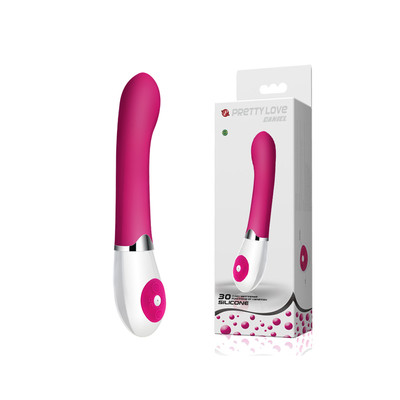 Vibrador Estimulador de Ponto G com 30 Níveis de Vibração - Pretty Love Daniel | 11,5 x 3,2 cm | Disponível em 2 Cores