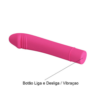 Foto 5 do produto Vibrador Estimulador de Ponto G em Silicone com 10 Modos de Vibração - Pretty Love Pixie | 12 x 3,1 cm | Disponível em 2 Cores