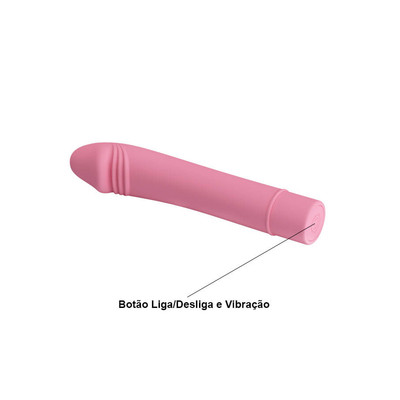 Foto 8 do produto Vibrador Estimulador de Ponto G em Silicone com 10 Modos de Vibração - Pretty Love Pixie | 12 x 3,1 cm | Disponível em 2 Cores